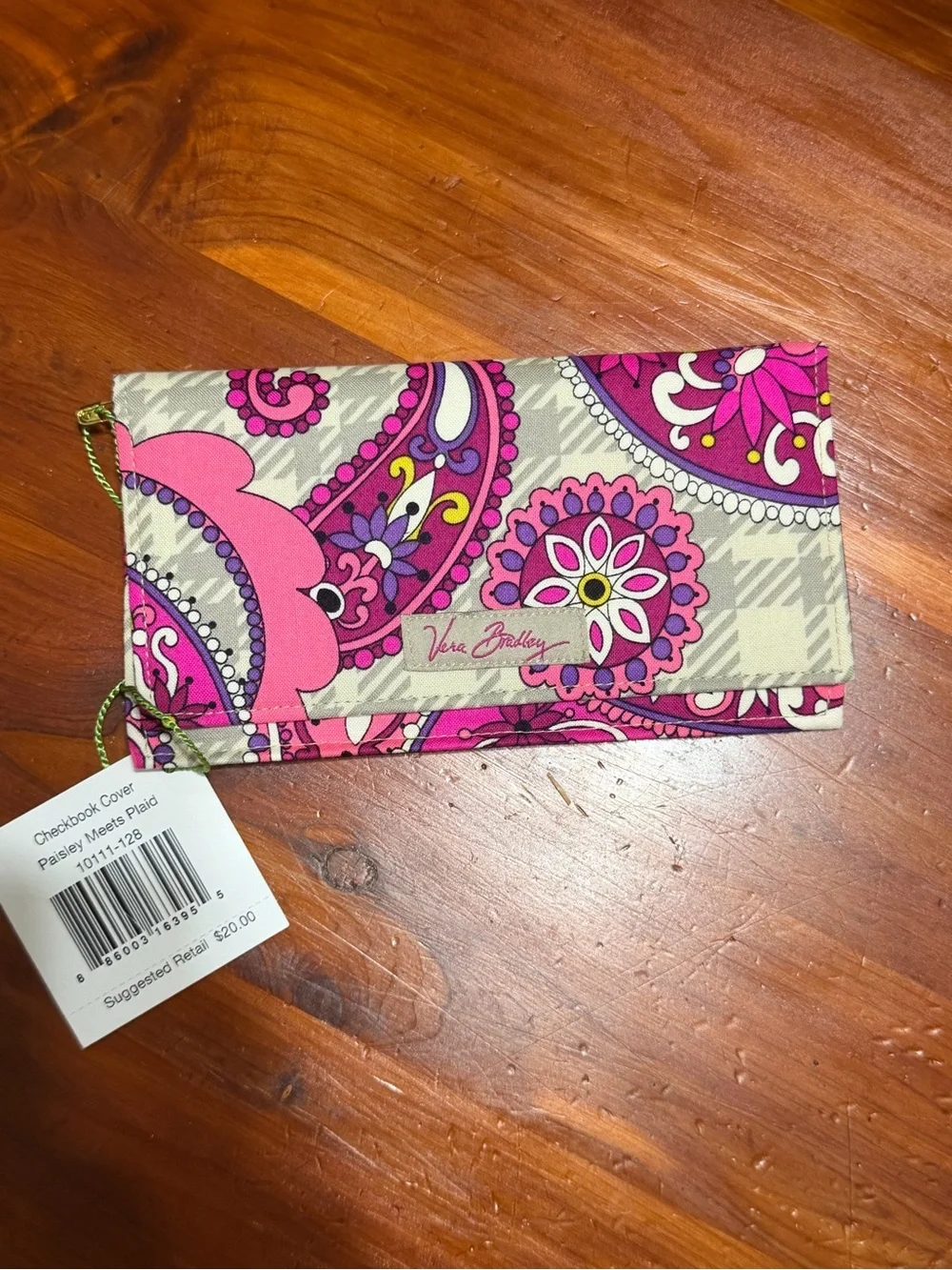 NWT Vera Bradley Set “Paisley Meets Plaid”Tote with 5 Matching Accessories
